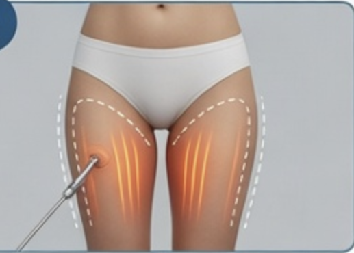 Liposuction of the Thighs — with Skin Tightening Options